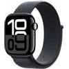 Apple Watch Series 10 GPS 42mm Jet Nero Cassa Alluminio con Cinturino Loop Inchiostro