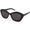 Saint Laurent SL 68 001 | Occhiali da Sole Graduati o Non Graduati | Prova Online | Plastica | Cat Eye, Ovali / Ellittici | Nero | Adrialenti
