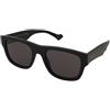 Gucci GG1427S 001 | Occhiali da Sole Graduati o Non Graduati | Prova Online | Plastica | Quadrati | Nero | Adrialenti