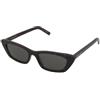 Saint Laurent SL 277 010 | Occhiali da Sole Graduati o Non Graduati | Prova Online | Plastica | Cat Eye, Ovali / Ellittici | Marrone, Trasparente | Adrialenti