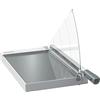 Leitz Precision Taglierina a Ghigliottina per l'Ufficio con Lama in Acciaio, Guida con Bordo Luminoso, Piano di Taglio in Vetro, taglia fino a 15 fogli di carta in formato A4+, per 381 mm di lunghezza