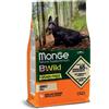 Monge Natural Superpremium BWild Grain Free per Cani Adult Mini con Anatra e Patate da 2,5 Kg