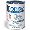 Monge Monoprotein Solo Agnello per Cani da 400 gr
