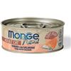 Monge Natural Jelly per Gatto da 80 gr Gusto Tonno e Salmone