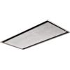 Elica Cappa Cucina Aspirante Incasso Soffitto Larghezza 100 cm colore Pannellabile + cornice Inox - PRF0147726B ILLUSION H16 PAINT/A/100 Illusion