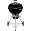 WEBER Barbecue a Carbonella Carbone da Esterno BBQ da Giardino Ø 57 cm con Coperchio e Ruote colore Nero - 14701004 - GBS E-5750 Master Touch