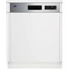 Beko Lavastoviglie da Incasso 14 Coperti Classe D a Scomparsa Parziale 60 cm - BDSN26430X