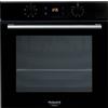 Hotpoint Ariston Forno Elettrico da Incasso Ventilato Multifunzione Capacità 66 Litri 60 cm Autopulente Pirolitico colore Nero - FA2 540 P BL HA