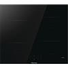 Hisense Piano Cottura Induzione da Incasso 4 Fuochi Larghezza 59 cm in Vetroceramica colore Nero - HI6401BSCE