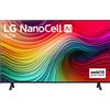 Lg Smart TV 50 Pollici 4K Ultra HD Display NanoCell Sistema WebOS Processore a5 Gen7 HDR10 Classe G Wi-Fi - 50NANO81T3A
