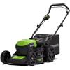 GREENWORKS Tagliaerba a Batteria Elettrico Tosaerba Rasaerba 48V Sacco 55 Litri (NO BATTERIA) - GD48LM46