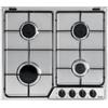 De Longhi YAF 46 ASV Piano Cottura 4 Fuochi a Gas 60 cm colore Inox