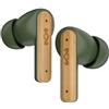 Marley House of Little Bird True Wireless Bluetooth Earbuds - Auricolari IPX4 con Microfono Integrato, 24 Ore di Autonomia, Cuffie In-Ear, Ricarica Rapida USB-C, Materiali Sostenibili, Verde