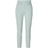 Elisabetta Franchi Pantalone Donna in crepe con finte patte Acqua Marina