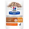 Hill's pet nutrition HILL'S Prescription Diet k/d Kindey Care Bocconcini Busta Pollo per Gatti 85g