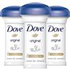 Dove, deodorante Original Anti Perspirant, 50 ml, confezione da 3 (lingua italiana non garantita)