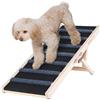 VEVOR Rampa per Cani Lunghezza 1000 mm, Rampa per Auto Pieghevole Antiscivolo per Cani Gatti Altezza Regolabile 38-56 cm, Scivolo per Animali Domestici in Legno a Casa per Auto, Scala per Gatti Cani