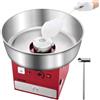 VEVOR Macchina per Zucchero Filato Commerciale 1000 W per Feste 1000 W Rosso