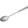 APS 75922 - Cucchiaio da servizio, perforato, 9,5 x 7 cm, manico: 23,5 cm, acciaio inox 18/0, fori Ø 4 mm, look vintage