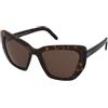 Prada Catwalk PR 08VS 2AU8C1 | Occhiali da Sole Graduati o Non Graduati | Prova Online | Plastica | Cat Eye, Ovali / Ellittici | Marrone, Havana | Adrialenti