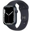Apple SMARTWATCH APPLE WATCH 7 45 MM GPS CASSA IN ALLUMINIO CINTURINO SPORT MEZZANOTTE
