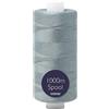 Korbond Filo da cucito, 1000 m, rivestito in poliestere, colore grigio, per cucito, cucito e trapuntatura