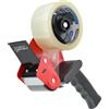 Rapesco 1790 Dispenser per Nastro Adesivo da Imballaggio 960 Germ-Savvy Antibatterico con 1 Rotolo di Nastro Trasparente