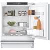Bosch KUR21VFE0 Serie 4, Frigorifero monoporta sottopiano da incasso, Eco Airflow, Luce LED, Home Connect, 82 x 60 cm, cerniera piatta