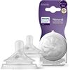 Philips Avent - Ciuccio Responsive Natural 0m, 2 pezzi (modello SCY961/02), scarico 1, neonato