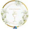 Big Party Piatti Carta Comunione Geometric D 18 Cm Cf 6 Pz
