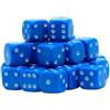 Warlord Games Set di 30 dadi D6 a sei facce, 10 mm, classici (blu)