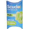 scudo Plus Anatomico Filtro Auricolare 2 pz Tappi per le orecchie