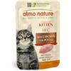 Almo Nature HFC Kitten, Alimento Umido Completo per Gattini con Pollo, Human Grade, Gluten Free, Monoproteico, 55g, Confezione da 24