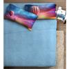 Ipersan Set Completo Lenzuola Singolo, 100% Cotone, 1 Lenzuolo da sopra 160x300cm + 1 Lenzuolo da sotto 90x200cm + 1 Federa 83x52cm, con Stampa in Alta Qualità, Made in Europe