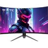 KTC H32S17F monitor gaming curvo HVA da 32", 240Hz, 1500R, 1920x1080 FHD, supporto HDR10, Sync adattivo