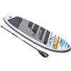 Bestway 65342-4 Set da SUP gonfiabile Hydro-Force White Cap, 305x84x12 cm