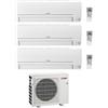 Mitsubishi Electric - Climatizzatore Inverter Trial Split 9000+9000+9000 9+9+9 Btu A++ MXZ-3HA50VF R32 Linea Smart