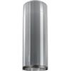 Faber PRONTA CONSEGNA - SPEDIZIONE IMMEDIATA Cappa ad Isola Cilindrica Diametro 37 cm Finitura Inox e Peltro Faber CORINTHIA ISOLA EV8+ X/OM A37 110.0456.261