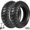 VOLOHAS 10 x 3 pneumatici in gomma piena, 255 x 80 (80/65 - 6), pneumatici solidi per Kukirin G3 Pro/G2 max/Kugoo M4 pro/Kaabo Wolf Warrior/Mantis 10/Dualtron Zero 10 X scooter elettrico antiscivolo