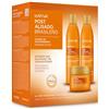 KATIVA Trattamento Post Lisciante Brasiliano | Shampoo, Balsamo e Maschera | Prolunga la Lisciatura del 50% | Kit 3 pezzi | 225 ml | con cheratina vegetale e acido ialuronico