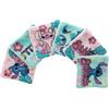 DISNEY Stitch - Set di 6 dischi struccanti morbidi e lavabili, tamponi in cotone riutilizzabili ed ecologici, LILO & STITCH