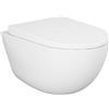 Rak Ceramics RAK Vaso Sospeso DES WC Sospeso Rimless Fissaggi Nascosti - DESWC1446AWHA