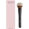 MIBI BEAUTY Pennello Giapponese per Fondotinta Liquidi e in Polvere (Blush, Bronzer, Illuminante) Professionale, Setole Sintetiche Ultrafini, Vegan, Kumano Fude