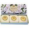 The English Soap Company Scatola regalo a mano Sapone 3 x 100g White Jasmine & sandalo