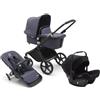 Bugaboo Trio Fox Cub Bugaboo Black/Stormy blue