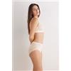 Intimissimi Slip Vita Alta In Microfibra E Pizzo Naturale