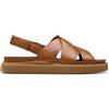 Clarks Aristella Sun - Sandali Da donna, Bright Red Lea,