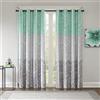 Intelligent Design Adel Stampato Blackout Window Panel Aqua 213,4 cm Panel