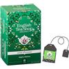English Tea Shop | Infuso BIO Tè Verde con Riso Tostato, Cacao e Mate | Tisana Snellente e Mate - 20 Filtri in Eco Box (35 Gr)