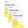 Redcare Junior Omega-3 Jellys per bambini 3x54 pz Pasticche masticabili